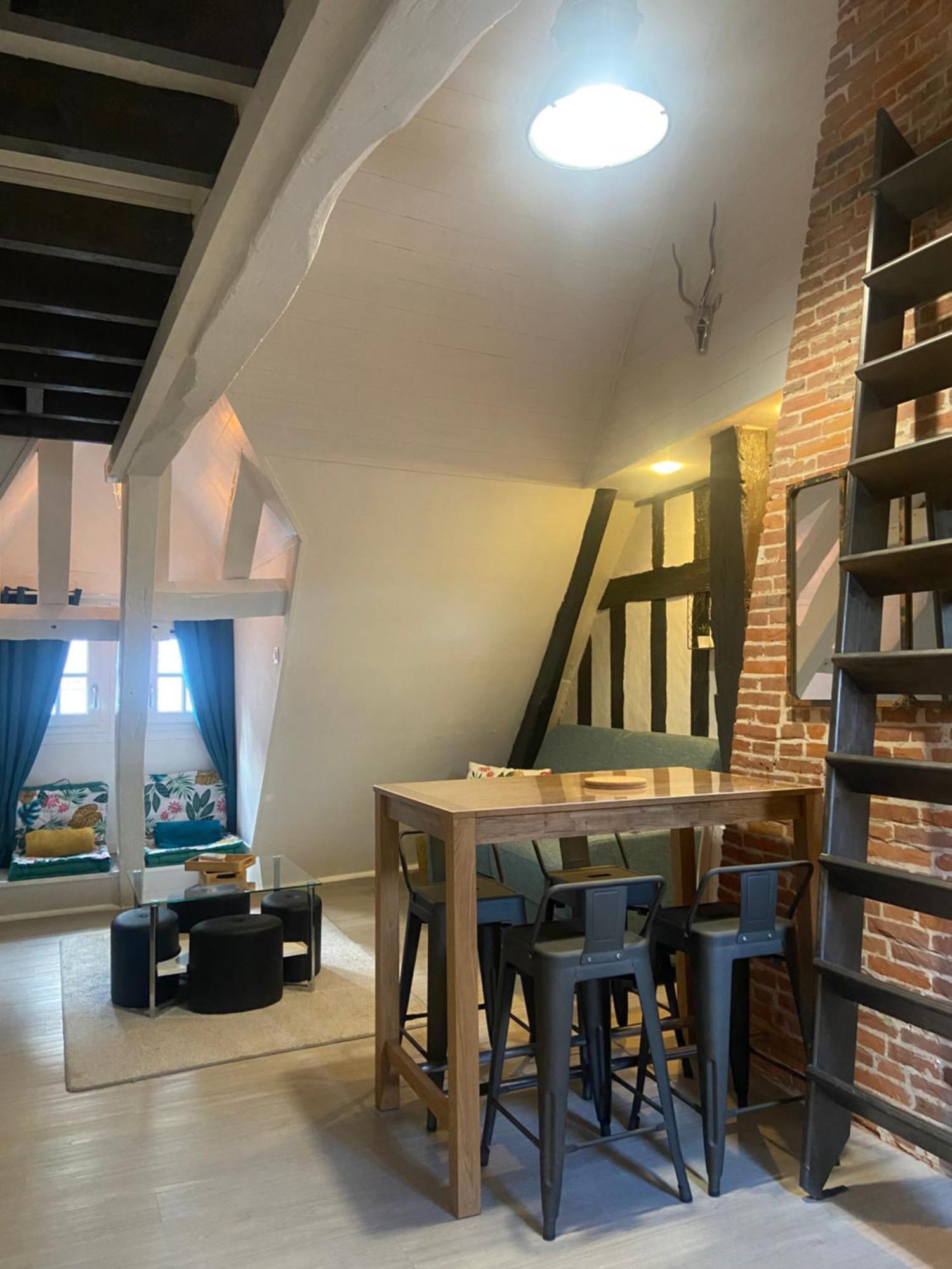 Ferienwohnung La Luciole Honfleur Exterior foto